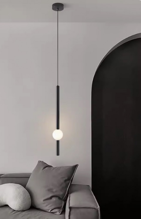 Подвесной светодиодный светильник Inodesign Orion Black High 40.9039